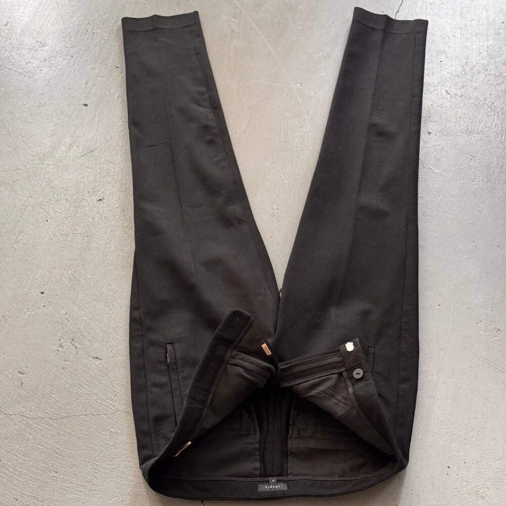 Theory Black Slim “Ski” Pant / Tailored Trouser – Size 0